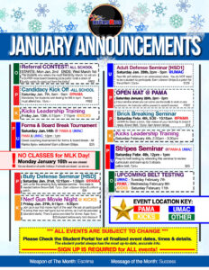 January Events